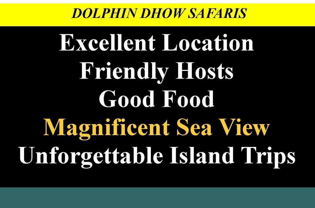 Dolphin Dhow Beach Safaris Виланкулос Екстериор снимка